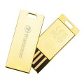 Transcend Gold, Stainless Steel, Ultra-slim Size,32GB, USB2.0